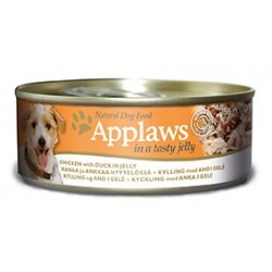 Pienso Perro Lata Pollo y Pato en Gelatina 156 gr. Applaws