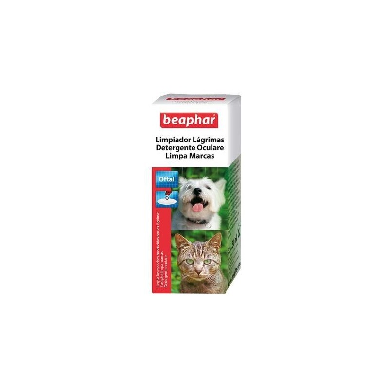 Limpiador Lágrimas Para Perro y Gato Oftal 50ml Beaphar