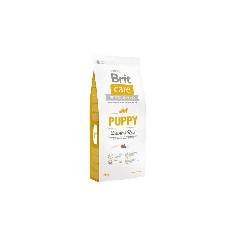 Pienso Perro Puppy Lamb and Rice 12kg Brit Care