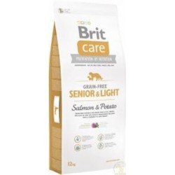 Pienso Perro Sin Cereales Senior Light 3kg Brit Care