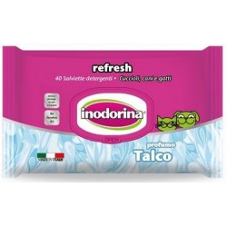 Toallitas Perro y Gato Refresh Talco Inodorina