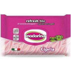 Toallitas Perro y Gato Refresh Bio Cipria Inodorina