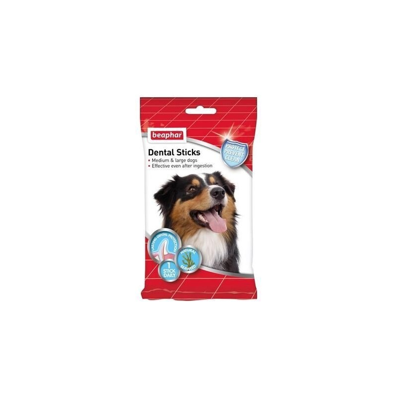 Snack Perro Dental Sticks Mediano y Grande Beaphar