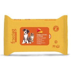 Toallitas Perro y Gato Esencia de Mango Freedog