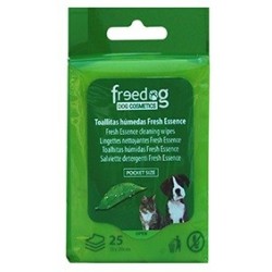 Toallitas Fresh 18x20cm Freedog