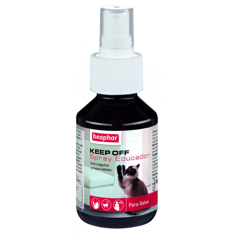 Educador Gato Keep Off Repelente Interior 100ml Beaphar