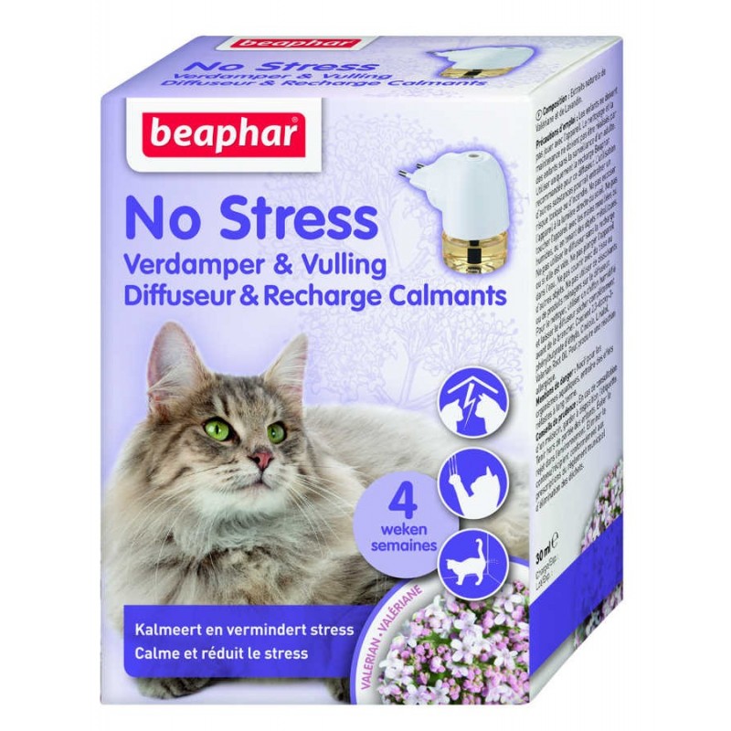 Pack Difusor Y Recarga Calming No Stress Gato 30Ml Beaphar