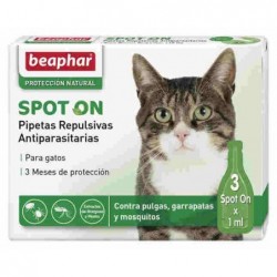 Pipetas Repulsivas Antiparasitarias Para Gato Beaphar