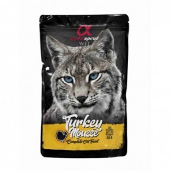 Snack Humedo Gato Mousse de Pavo 1x85gr. Alpha Spirit