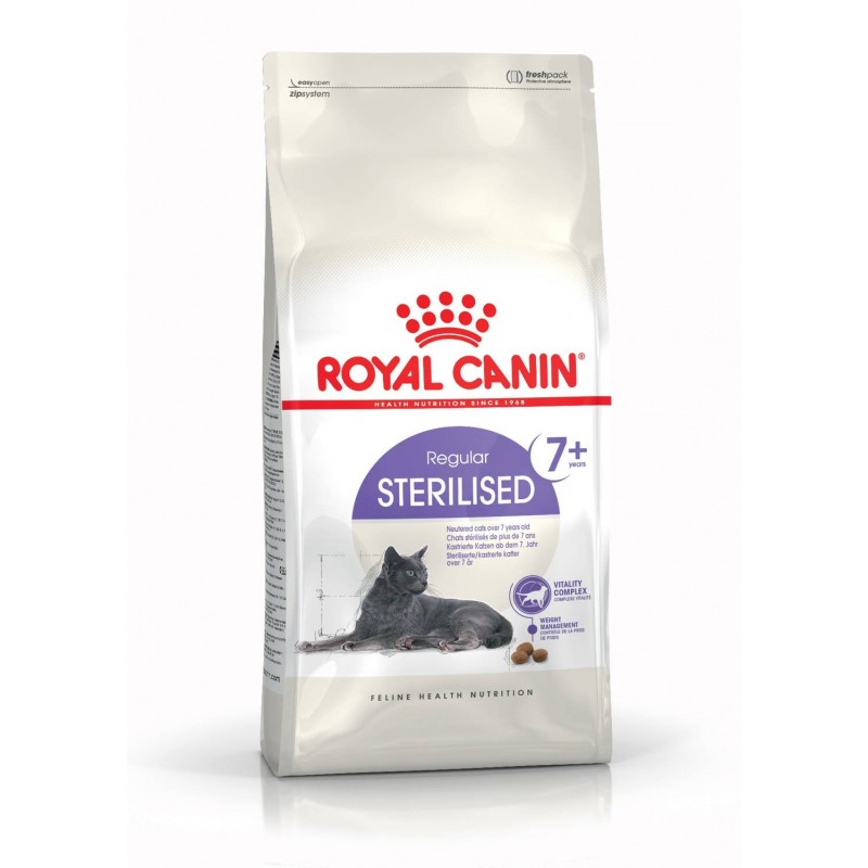 Royal Canin Pienso Gato Sterilised +7 400gr