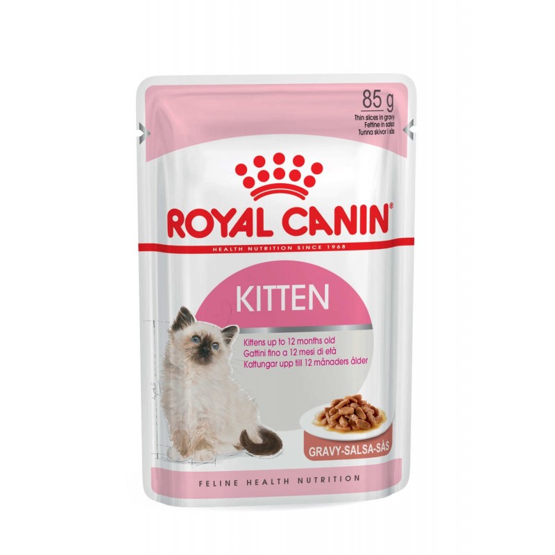 Royal Canin Pienso Húmedo Kitten Instinctive en salsa 1x85gr