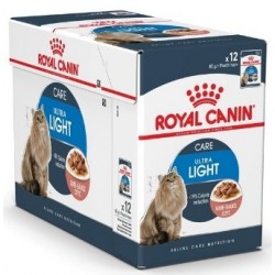 Royal Canin Pienso Húmedo Gato Ultra Light en salsa 1x85gr