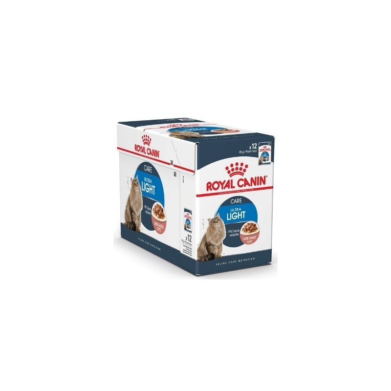 Royal Canin Pienso Húmedo Gato Ultra Light en salsa 1x85gr