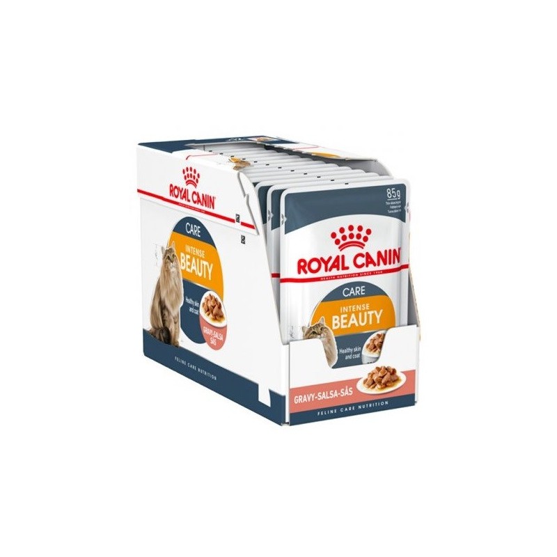 Royal Canin Pienso Húmedo Gato Intense Beauty en salsa 1x85gr