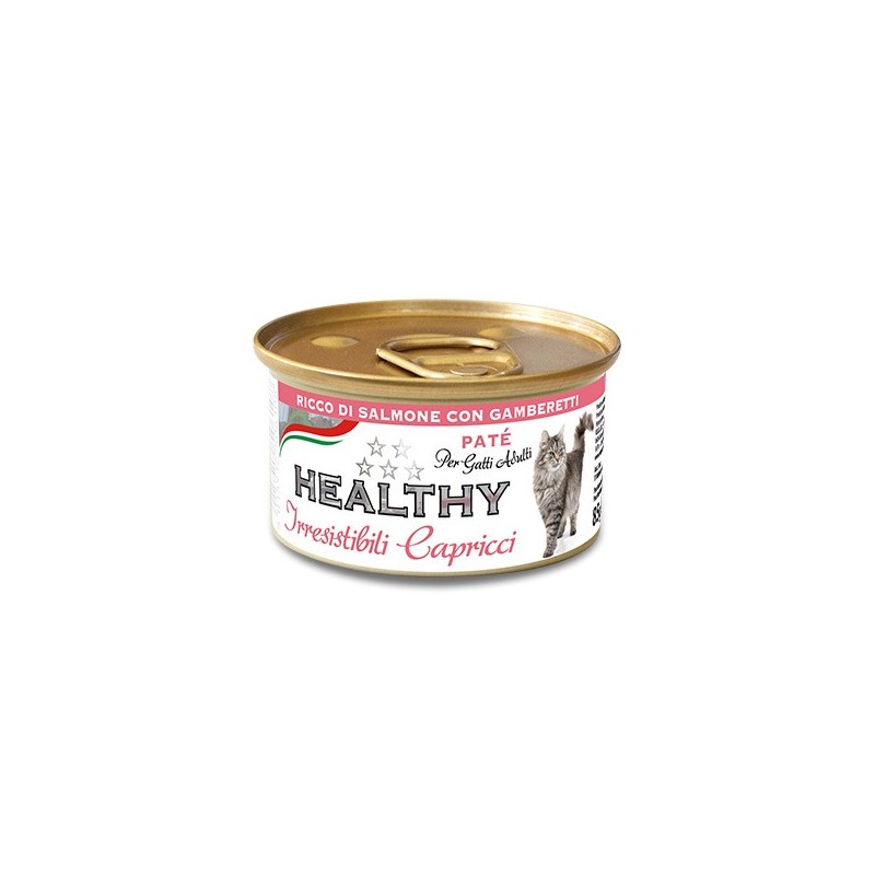 Pienso Húmedo Gato Paté Salmón y Gambas Irresistible 1x85gr Kippy WC6108