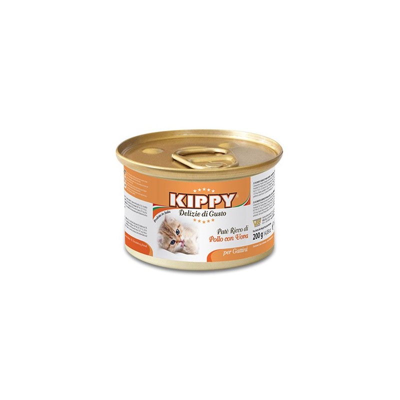 Pienso Húmedo Gatito Paté Kitten 1x200gr Kippy WK3398