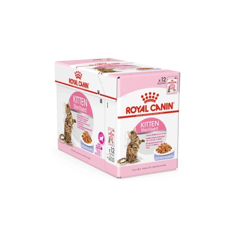 Royal Canin Pienso Húmedo Gatito Sterilised gelatina 1x85gr