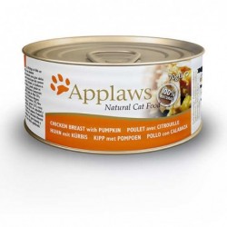 Pienso gato Kitten lata Pollo con Calabaza 70 gr. Applaws